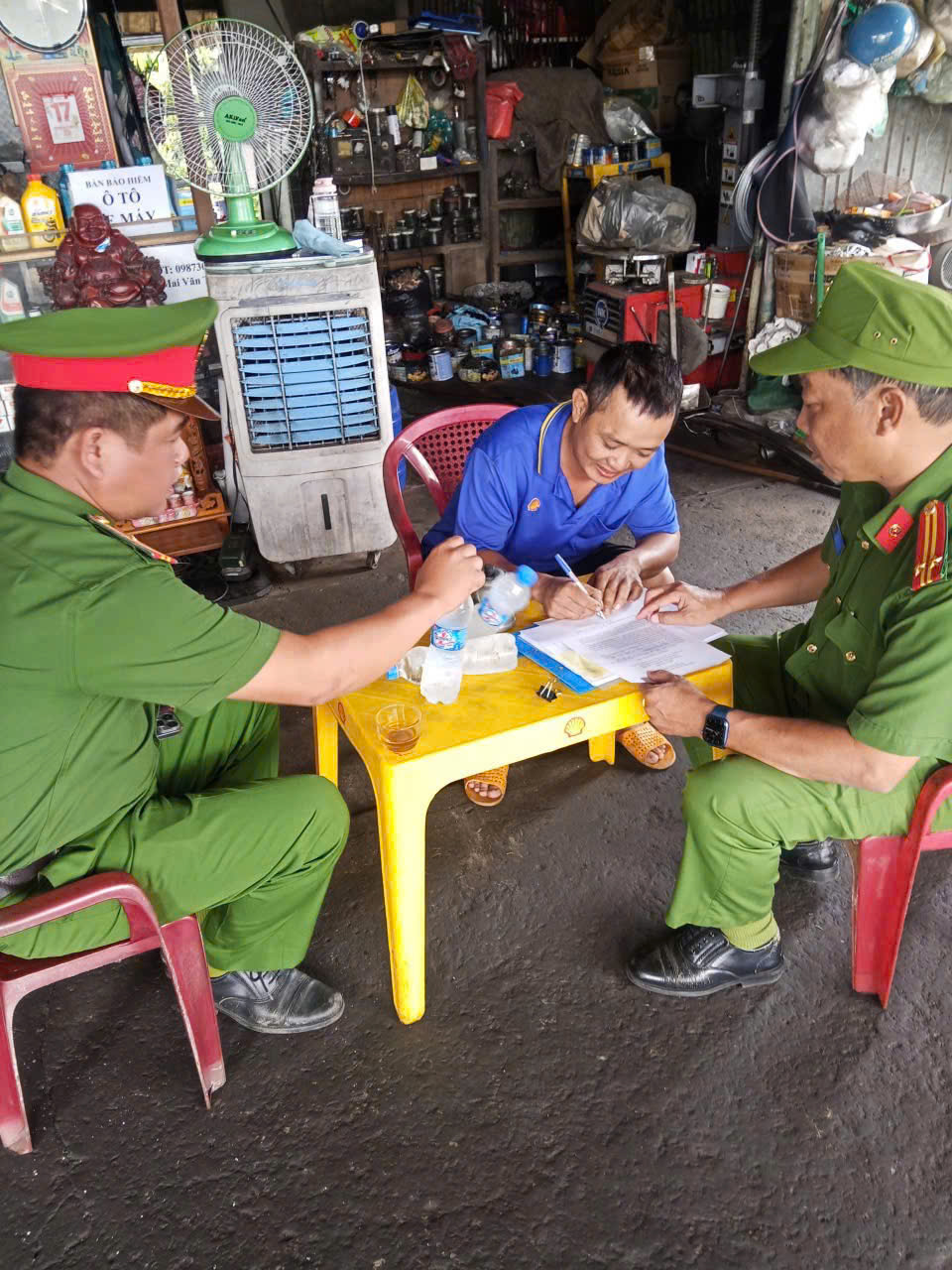 CÔNG AN XÃ DẦU GIÂY TĂNG CƯỜNG THỰC HIỆN CÔNG TÁC ĐẢM BẢO TRẬT TỰ CÔNG CỘNG