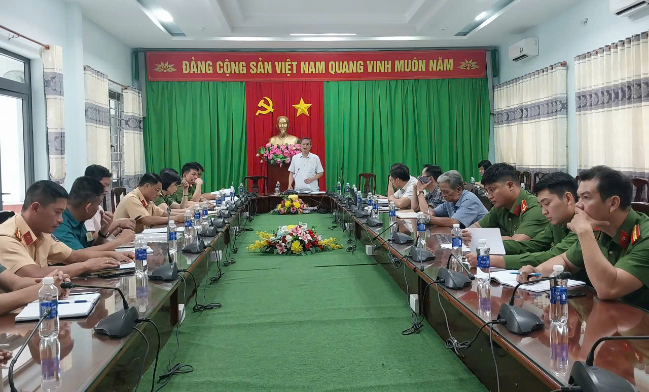 CÔNG TÁC ĐẢM BẢO ANTT-ATGT TRÊN ĐỊA BÀN XÃ NĂM 2025